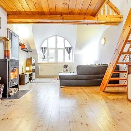 Utulny A Prostorny Podkrovni Byt S Krbovymi Kamny Ceske Budejovice Bagian luar foto